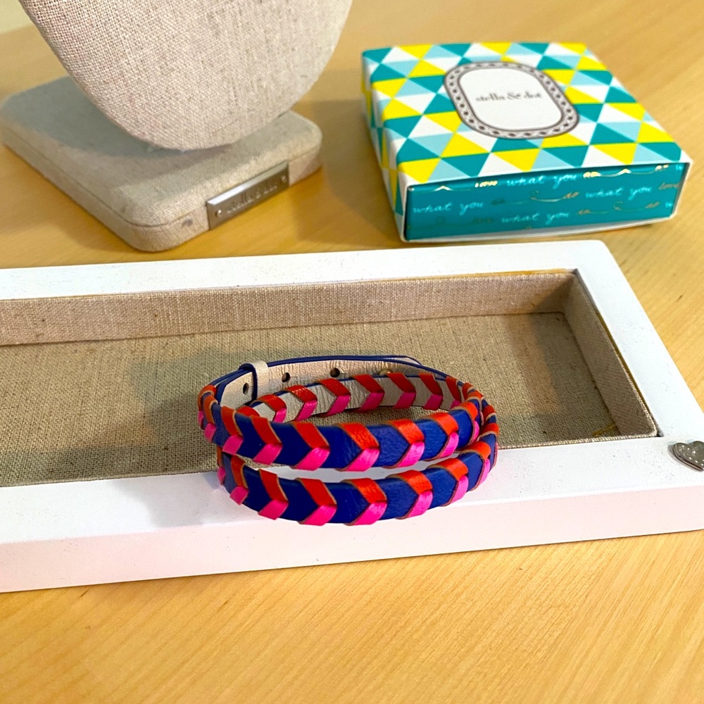 Stella and Dot Corset wrap bracelet